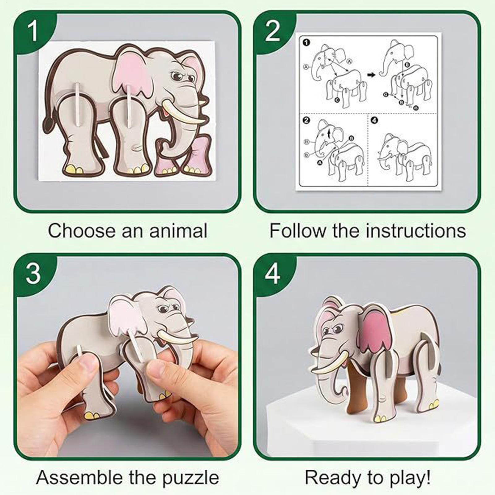 Kids Early Education - 어린이를 위한 3D 만화 퍼즐 7가지