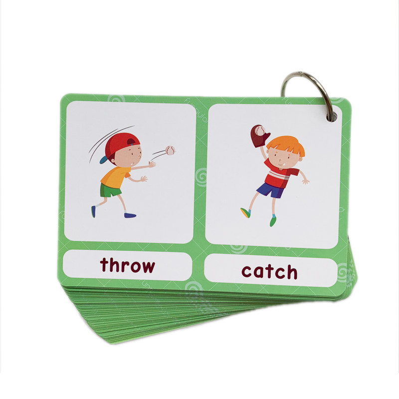 100가지 반대되는 단어 플래시 카드 영어 어휘 카드  - Kids Education Toys 리뷰 및 가격