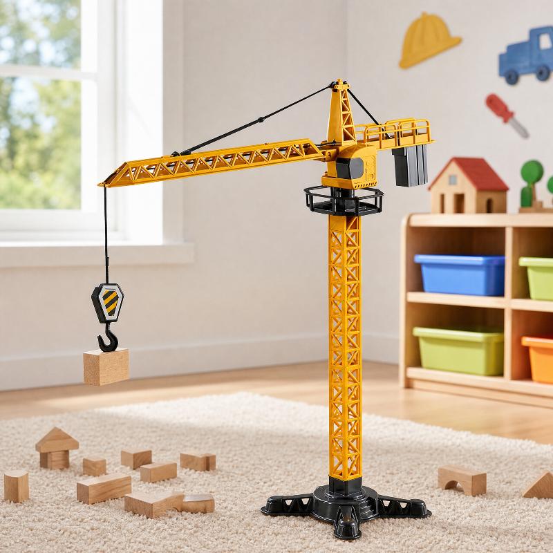 타워 크레인 장난감, 실제 건설 공학을 모방한 회전식  - Kids Education Toys 리뷰 및 가격