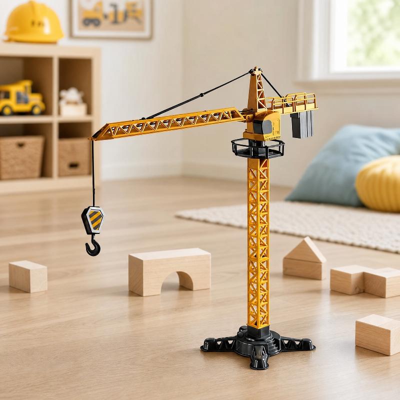 타워 크레인 장난감, 실제 건설 공학을 모방한 회전식  - Kids Education Toys 리뷰 및 가격