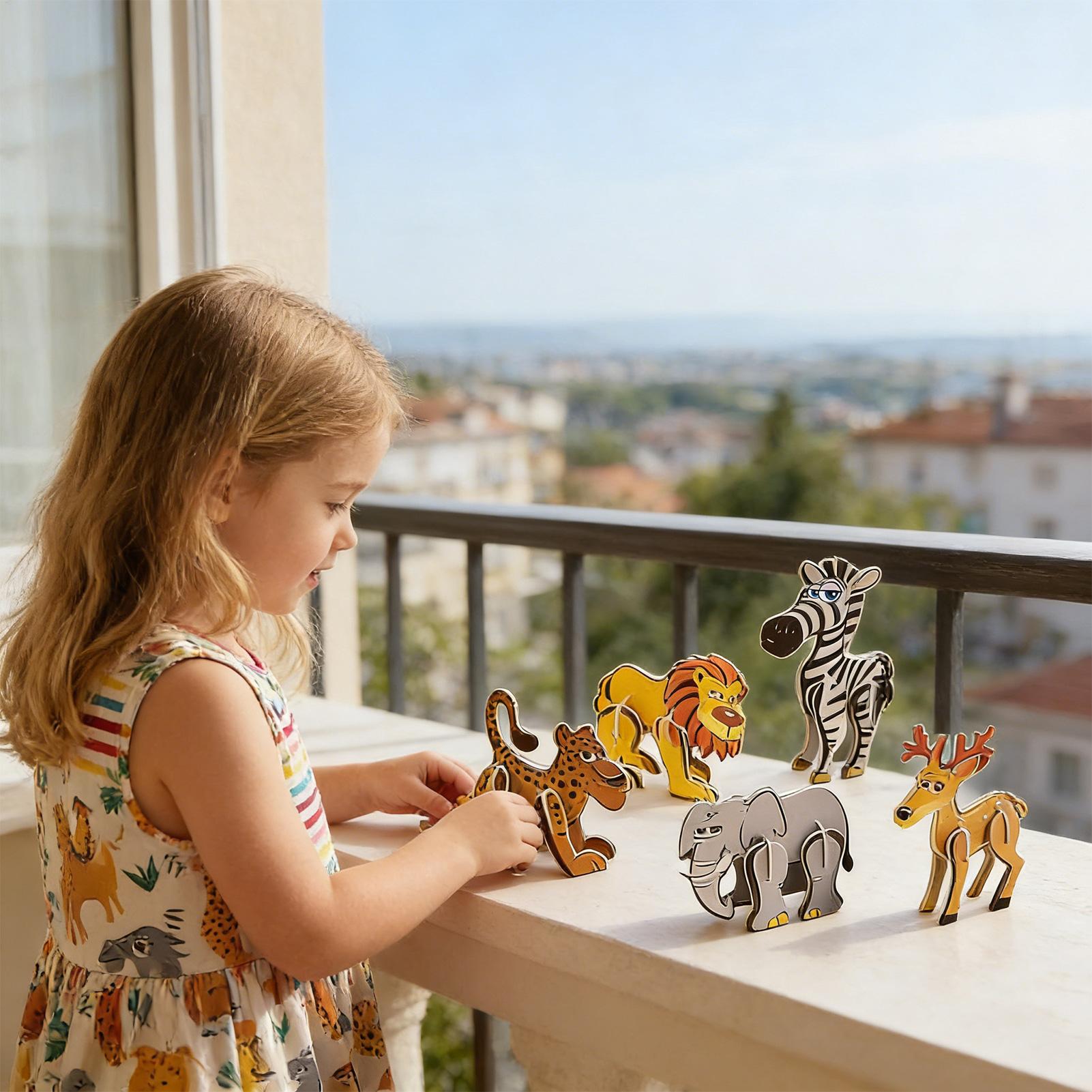 어린이를 위한 3D 만화 퍼즐 7가지 패턴 3D 재미있 - Kids Early Education 리뷰 및 가격