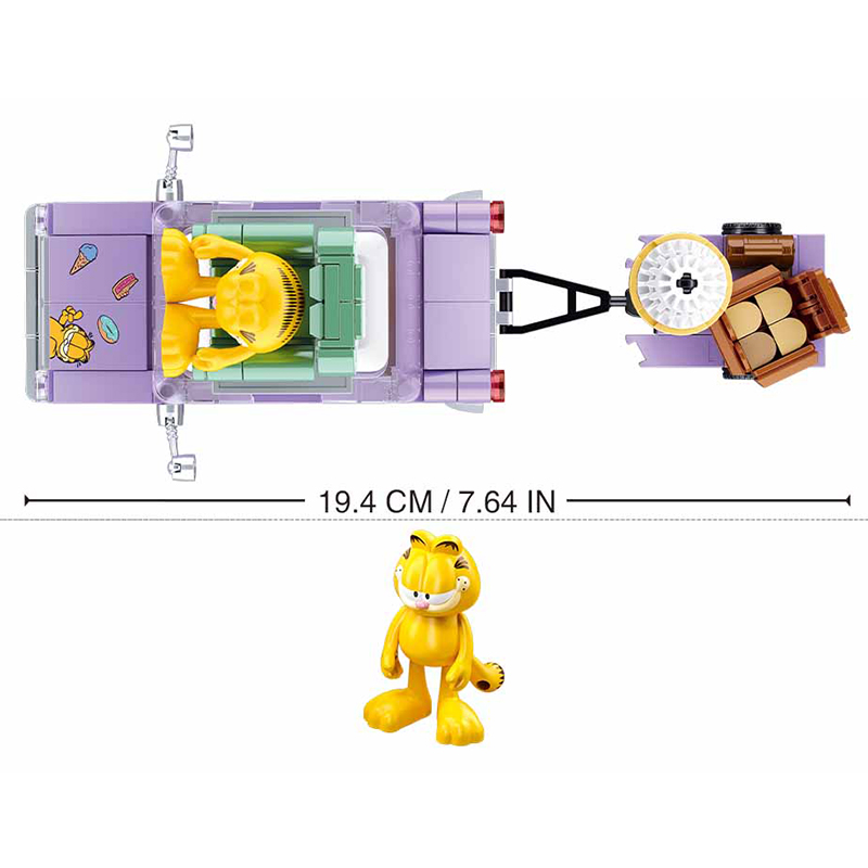 2024 SLUBAN 가필드 쇼 빌딩 블록 모델 클래식 - Kids Education Shows 리뷰 및 가격