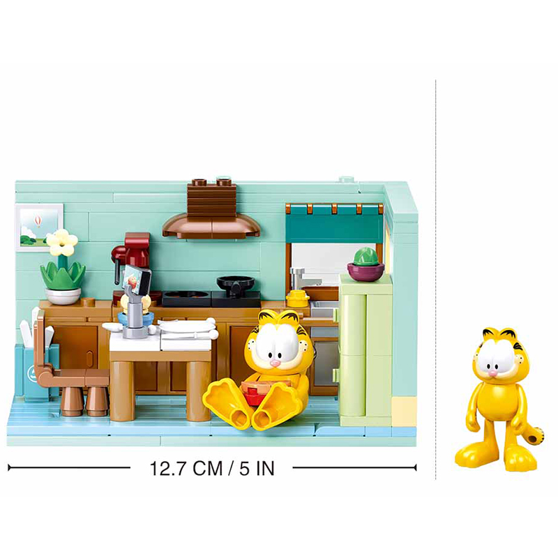 2024 SLUBAN 가필드 쇼 빌딩 블록 모델 클래식 - Kids Education Shows 리뷰 및 가격