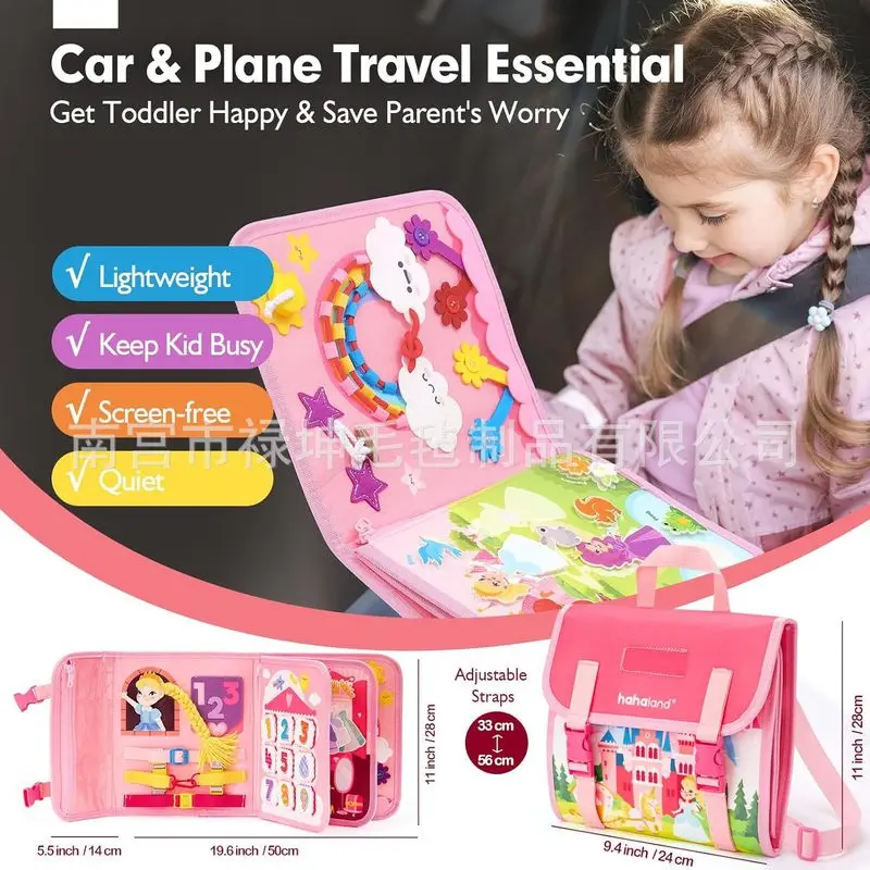 몬테소리 공주 펠트 비지보드 유아 생활 능력 학습 조기 - Kids Education Toys 리뷰 및 가격