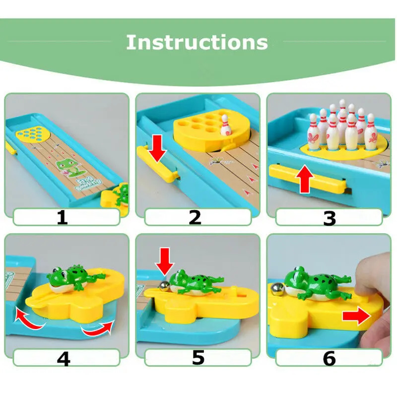 어린이를위한 개구리 볼링 게임 교육용 STEM 장난감  - Kids Education Shows 리뷰 및 가격