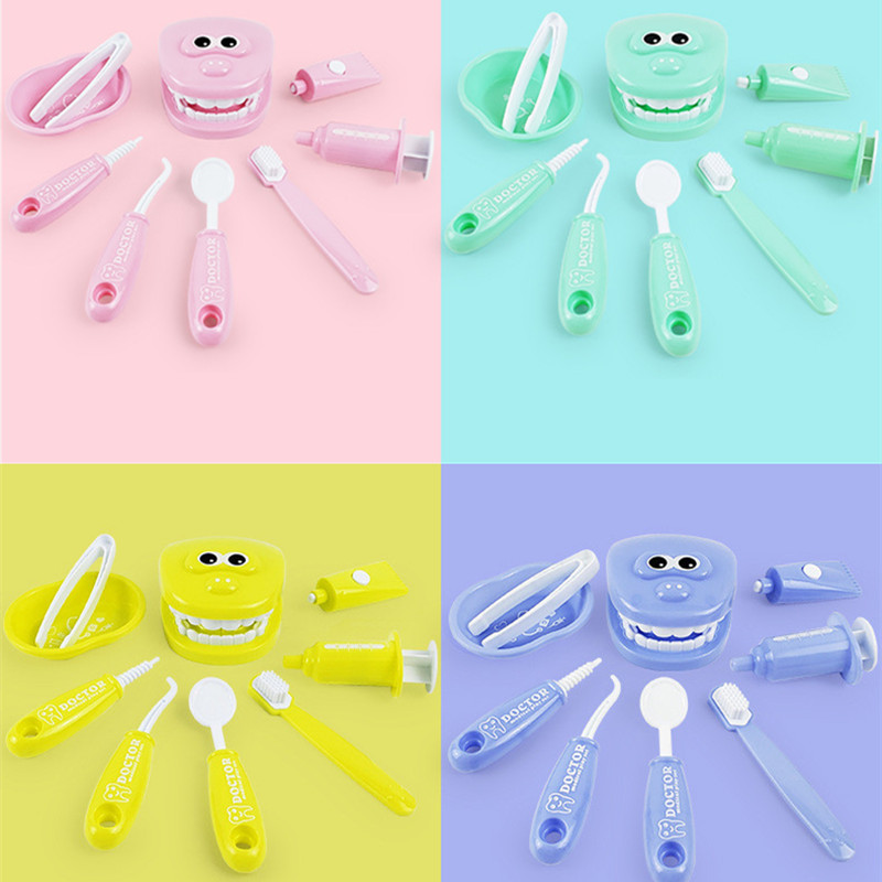 9Pcs 치과 키트 장난감 치과 장난감 역할 놀이 치과 - Kids Education Shows 리뷰 및 가격