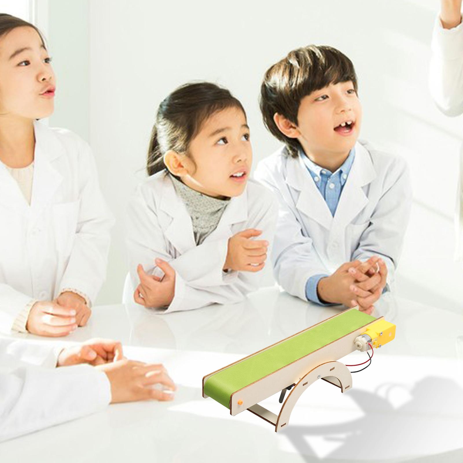 컨베이어 벨트 DIY 피팅 빌딩 키트 크리 에이 티브  - Kids Education Shows 리뷰 및 가격